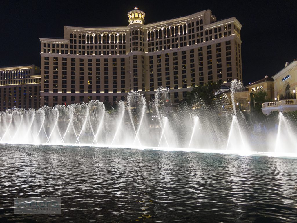 Hotel Bellagio Las Vegas - disparo sin flash